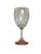 1990s Vintage Artland Clear Wine Glasses W/Pink Bases, Set of 4 For Sale In Greensboro - Image 6 of 8