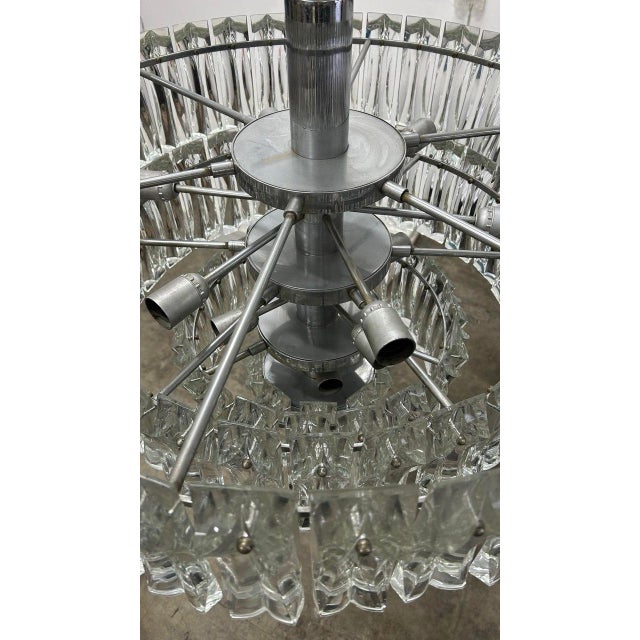 1970s Chandelier from AV Mazzega, 1970s For Sale - Image 5 of 6