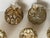 1970s 10 PCS Vintage Christmas Ornaments Glass Baubles For Sale - Image 5 of 6