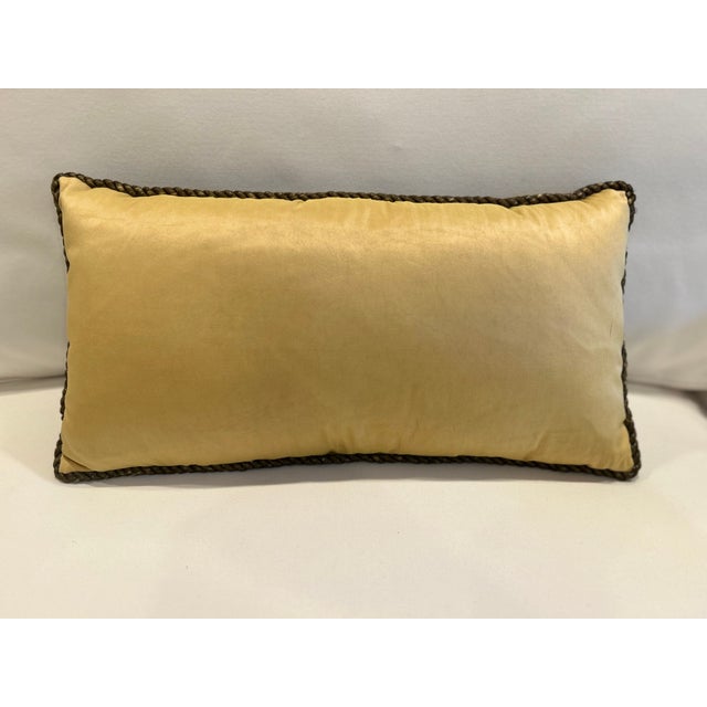 Exquisite Early 18th Century Brussels Tapestry Pillow. Elevate your interior with a touch of Old World sophistication....