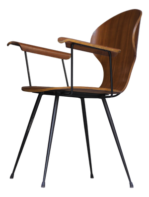 Vintage Armchair by Carlo Ratti, 1950s