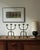 Mid-Century Brutalist Wrought Iron Candlesticks in the style of Marolles Artisans, France, 1950s, Set of 2 For Sale - Image 11 of 12