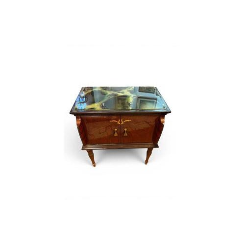 Art Deco Chest of Drawers with Mirror and Nightstands, Italy, 1930s, Set of 3 For Sale - Image 13 of 18