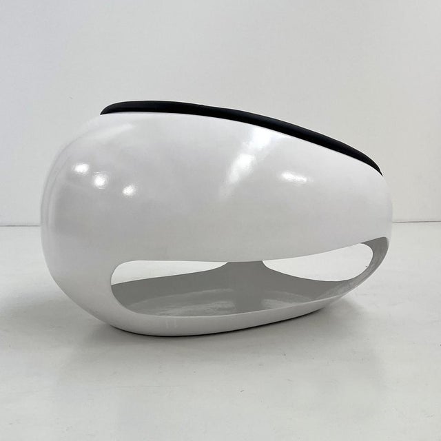Animal Skin Fiberglass Pod Lounge Chair by Mario Sabot, 1960s For Sale - Image 7 of 10