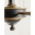 Empire Style French Painted Wood & Brass 6-Light Chandelier For Sale - Image 4 of 9