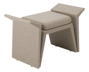 Panama Natural Linen Bench by Javier Gomez