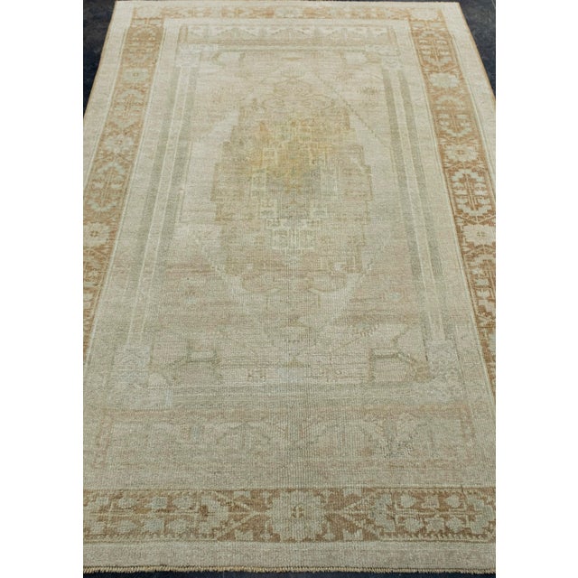 Turkish Vintage Anatolian Rug 4'2" x 6'7" #17580 Explore a curated collection of hallway runners, wool rugs, and handmade...