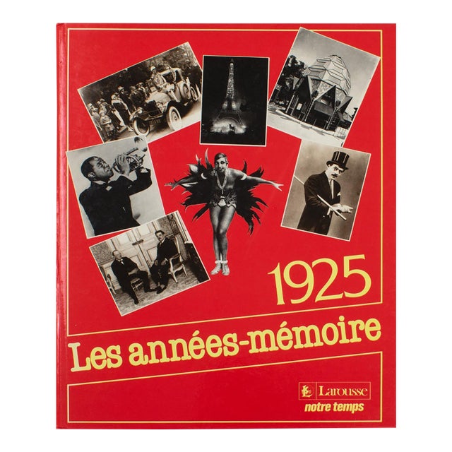 1925 The Memory Years, French Book by Editions Larousse, 1988 For Sale