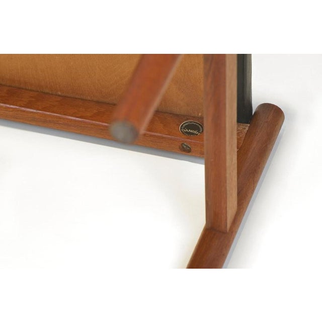 Ottoman in Teak by Hugo Frandsen for Spøttrup Stolefabrik, 1960s For Sale - Image 9 of 11