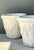 Vintage Cement Swag Embellished Planters - Pair For Sale - Image 12 of 12