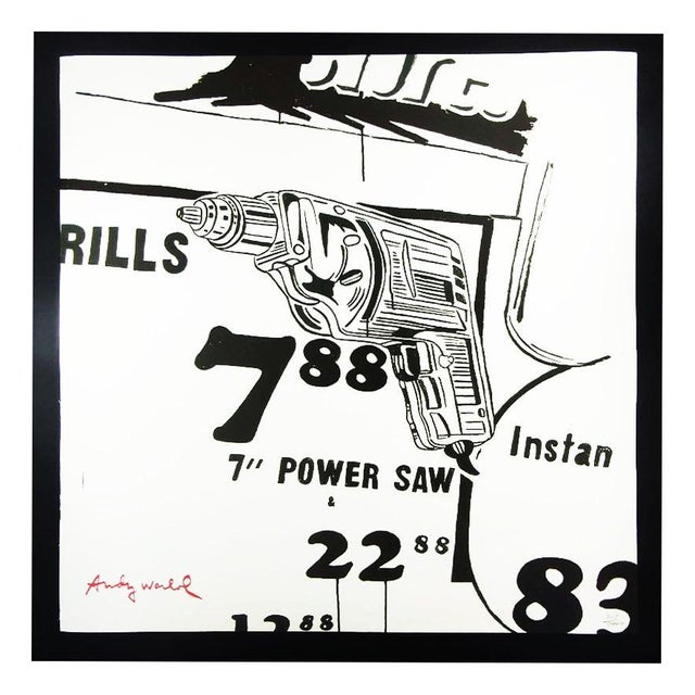 Paper After Andy Warhol, Drills, 1980s, Lithograph For Sale - Image 7 of 7