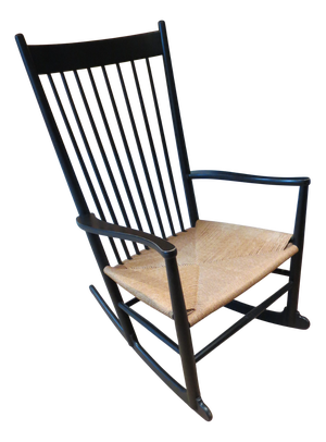 Vintage J16 Rocking Chair by Hans J. Wegner, 1963