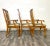 Wood Vintage Chippendale Georgian Style Dining Arm Chairs - Set of 3 For Sale - Image 7 of 10