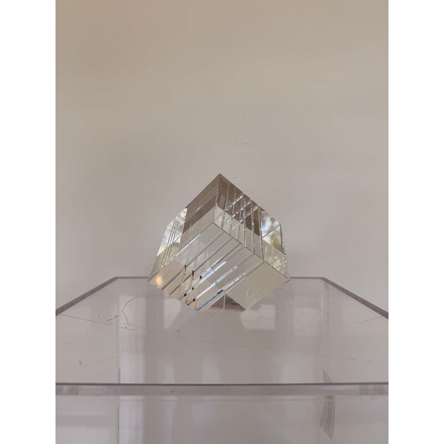Tizo Crystal Home Accent/Bookend For Sale - Image 4 of 5
