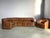 Mid-Century Brown Leather Modular Sofa, 1970s, Set of 6 For Sale - Image 3 of 11
