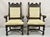 Late 19th Century Rj Horner Attr Renaissance Figural Lion Carved Oak Wood Dining Chairs - Set of 6 For Sale - Image 10 of 16