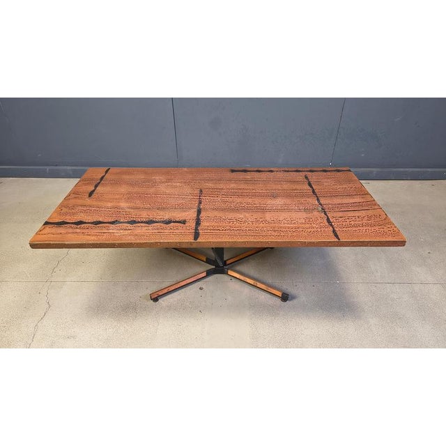 Modernist Adjustable Copper Coffee Table, 1960s For Sale - Image 15 of 16