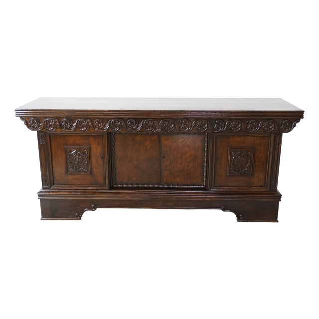 Antique Oak Buffet, 1890s For Sale