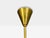 1950s Mid-Century Modern German Modern, Five-Light Chandelier, Brass, Metal, Glass For Sale - Image 13 of 13