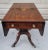 English Antique Early 19th Century English Regency Handpainted Pembroke Style Drop Leaf Table For Sale - Image 3 of 11