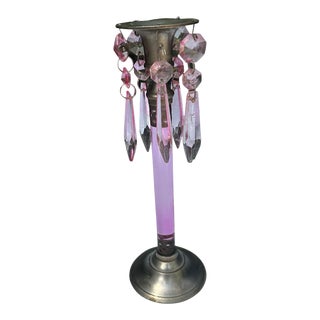 1930s Bakelite Chrome and Bakelite Candle Stick, New Orleans For Sale