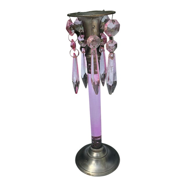 1930s Bakelite Chrome and Bakelite Candle Stick, New Orleans For Sale