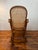 Traditional Vintage Thonet-Style Bentwood Cane Rocking Chair For Sale - Image 3 of 8