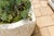 1990s Monumental Chiseled Alabaster Marble Basin For Sale - Image 5 of 9
