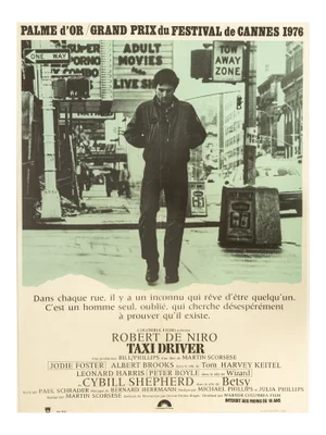 Taxi Driver Robert De Niro Poster, 1970s