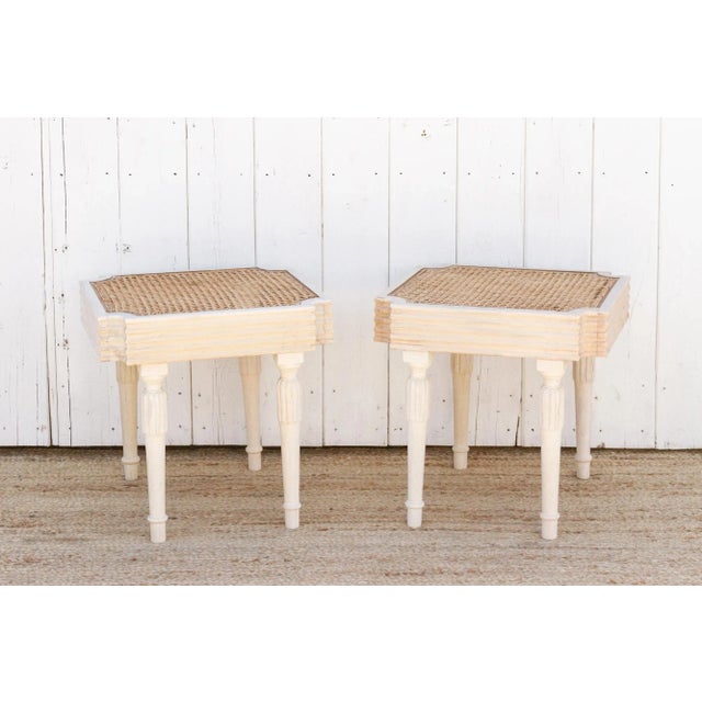 British Colonial Plantation Side Tables, Pair For Sale - Image 11 of 11