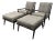 T. H. Robsjohn-Gibbings for Widdicomb Mid 20th Century Lounge Armchairs + Ottomans, Pair For Sale