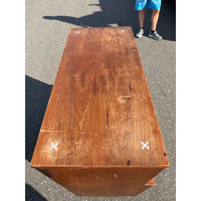 1960s Mid Century Merton Gershun for Martinsville Highboy Dresser For Sale - Image 5 of 12