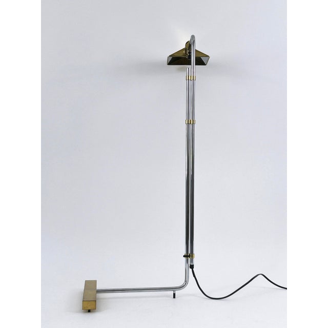 Floor Lamp Backslider by Cedric Hartman for Jack Lenor Larsen, Switzerland, 1960s For Sale - Image 11 of 18