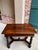Antique English Barley Twist Writing Table Library Desk Jacobean Walnut C1880 For Sale - Image 4 of 18