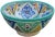 Moroccan Mid 20th Century Moorish-Patterned Ceramic Bowl For Sale - Image 3 of 11