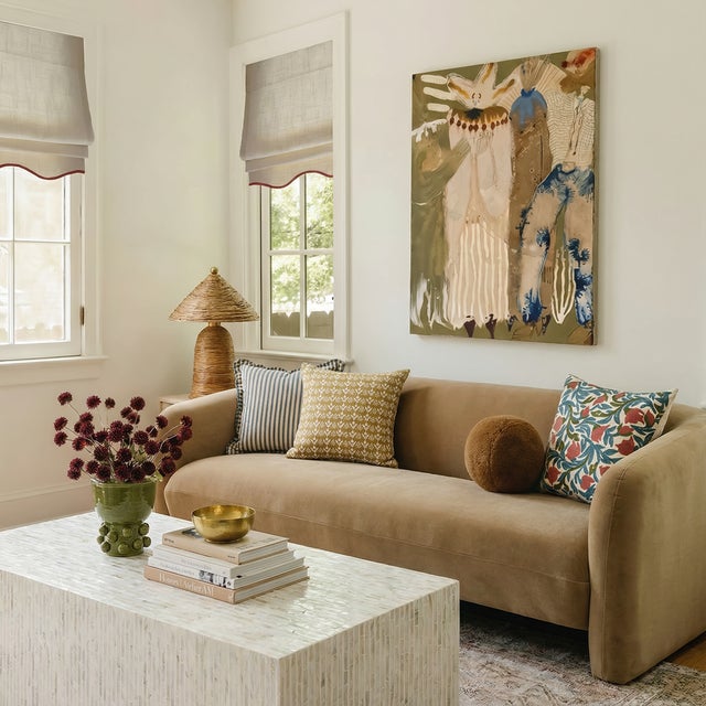 The Earl coffee table sparkles with charm. Each version showcases natural shells that are hand placed and hand polished,...