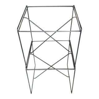 Set/Pair of Isocele End Tables or Single Double Stacked Shelf Attributed to Max Sauze For Sale