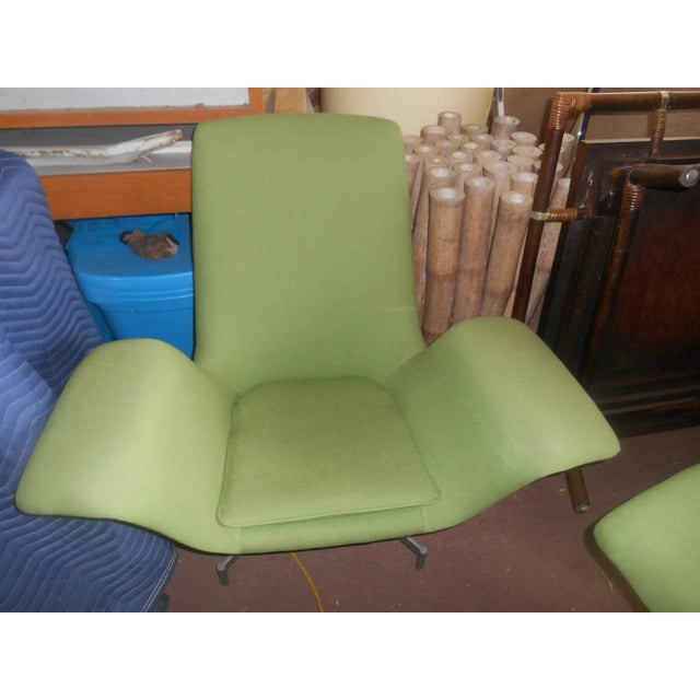 1990s Vintage Dialogue Wing Lounge Chair by HBF For Sale - Image 10 of 10