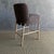 Kate Slip Covered Counter Stool -Cafe Noir For Sale In Los Angeles - Image 6 of 8