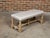 Early 20th Century English Turn of the Century Bleached Wood Barley Twist Bench with Upholstery For Sale - Image 10 of 12