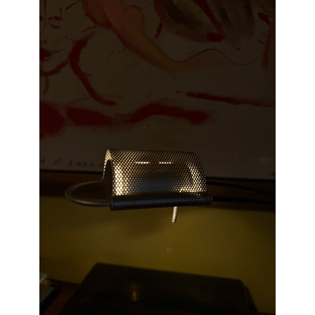 George Kovacs 1980s "Paperclip" Halogen Arc Desk Lamp For Sale - Image 4 of 5