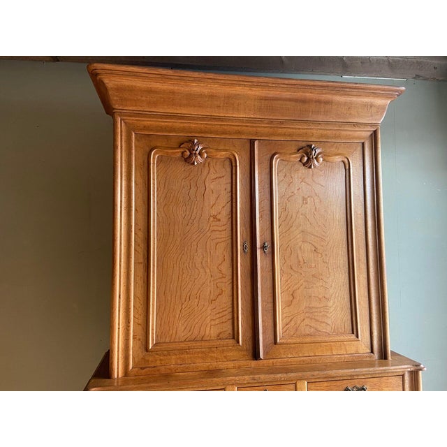 Louis Philippe Oak Sideboard For Sale - Image 4 of 10