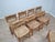 Wood Vintage Chairs in Woven Straw and Wood by Charlotte Perriand, 1960s, Set of 8 For Sale - Image 7 of 17