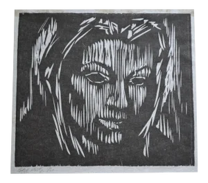 Gerald Anthony Coles Head Of A Woman 1958