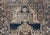 Persian Antique Hamadan Rug in Blue With a Medallion and Geometric Design 4'4 X 6'9 For Sale - Image 4 of 6