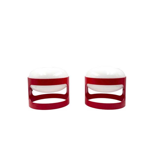 Space Age Model KD27 Table Lamps by Joe Colombo for Kartell, Italy, 1970s, Set of 2 For Sale - Image 16 of 16