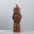 Bernard Rooke sculptural ceramic table / floor lamp England 1960, monogram signed. Without lampshade. Height to lampholder...