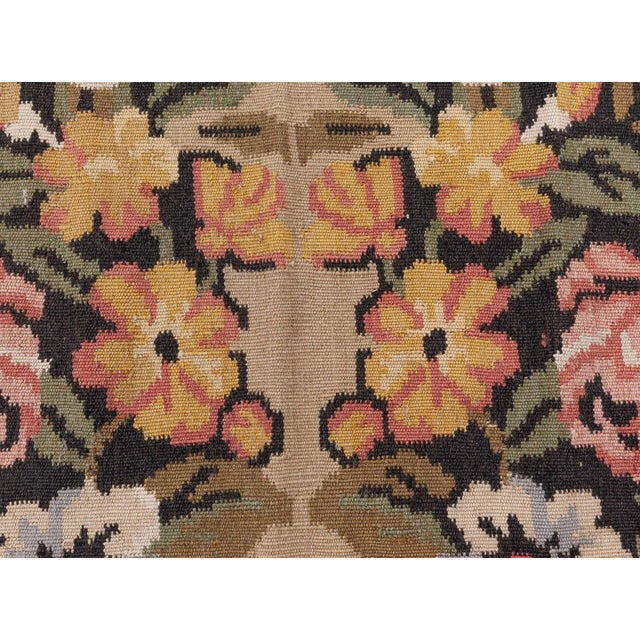 Early 21st Century Modern Oversized Bessarabian Design Flat-Weave Rug designed by Doris Leslie Blau For Sale - Image 5 of 11