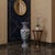 Ceramic Handmade Ceramic Grand Palace Vase (50cm) Imperial Rumi Patterns and Mixed Florals Pedestal Urn Form For Sale - Image 7 of 12