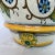 1990s Hand-Painted Large Italian Ceramic Vase: Grape and Lemon Design For Sale - Image 10 of 12